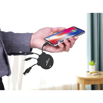 Портативное зарядное устройство Octopus Booster, 1000 mAh, черный-3