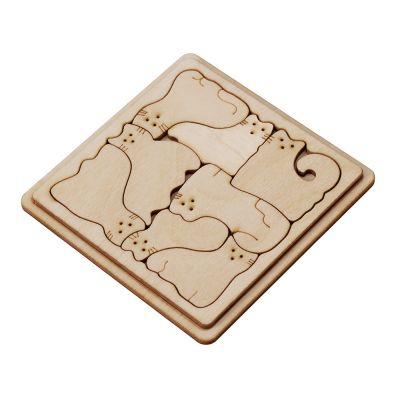 Деревянная головоломка Catgram-2