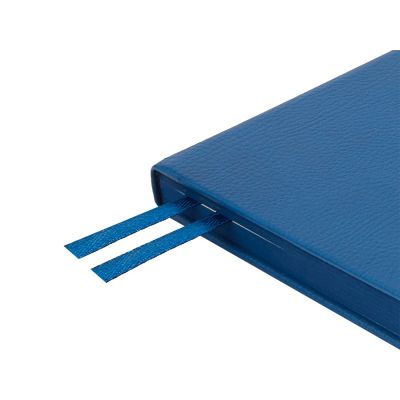 Ежедневник недатированный А5 Megapolis Nappa, синий-5