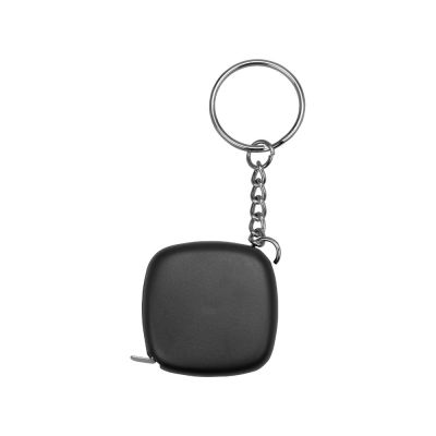 Брелок-рулетка 1м Block, черный-3