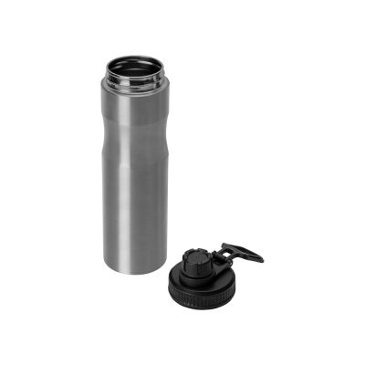 Бутылка для воды Supply Waterline, нерж сталь, 850 мл, серебристый/черный-3