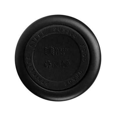 Вакуумная термокружка Waterline с медной изоляцией Bravo, 400 мл, тубус, черный-8