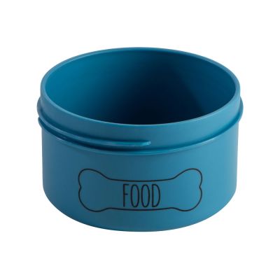 Вакуумный термос Buddy 3-в-1 со съемными мисками для питомцев, 1000 мл, синий-7