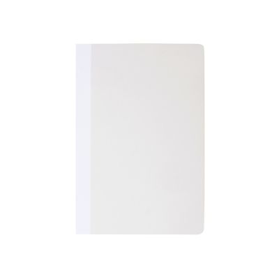Блокнот А5 в бумажной обложке, белый-1