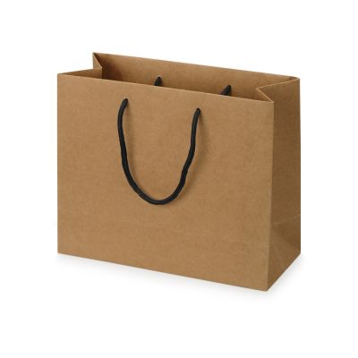 Пакет подарочный Kraft M, 30x25x12 см-0
