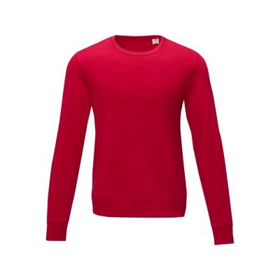 Мужской свитер Zenon с круглым вырезом, красный-1