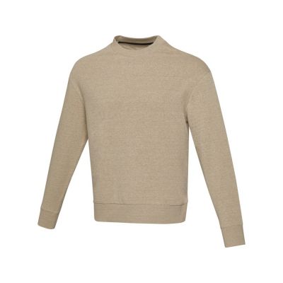 Jet унисекс Aware™ свитер с круглым вырезом из переработанных материалов - Oatmeal-0