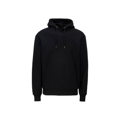 Толстовка с капюшоном оверсайз Lisbon унисекс, черный-1