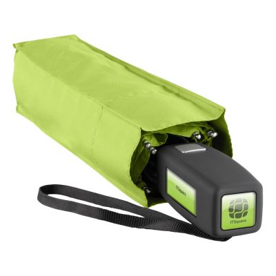 Зонт складной 5649 Square полуавтомат, черный-4