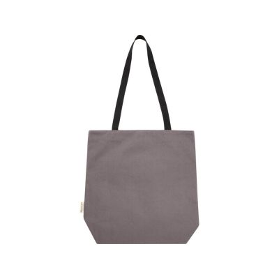 Универсальная эко-сумка Joey из холста, объемом 14 л, серый-2