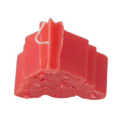 Свеча Елочка, красный-3