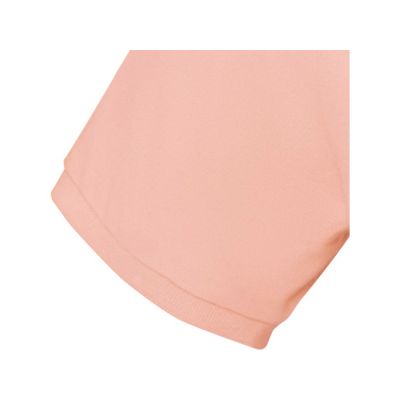 Calgary мужская рубашка-поло с коротким рукавом, pale blush pink-4