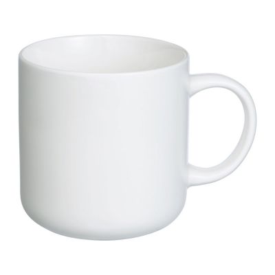 Кружка матовая Rita, 410мл, белый-1