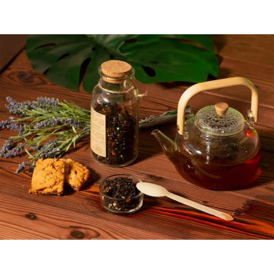 Чай черный, с соком ананаса, мёдом и облепихой, 140г-3