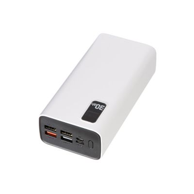Портативный внешний аккумулятор FAST 30000 White-3