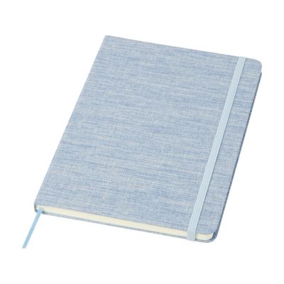 Ramona хлопковый блокнот формата А5 - Светло-синий-0