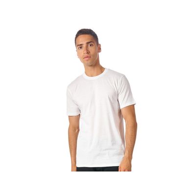 Футболка Club мужская, с боковыми швами, белый-0
