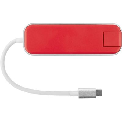 Хаб USB Rombica Type-C Chronos Red-1
