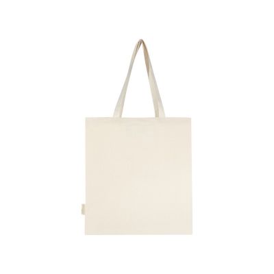 Orissa эко-сумка из органического материала GOTS с полной ластовицей, 180 г/м², 14 л - Натуральный-2