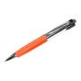 Флешка в виде ручки с мини чипом, 64 Гб, оранжевый/серебристый
