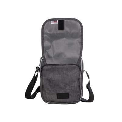 Сумка Camo со светоотражающим дизайном на плечо, серый-5