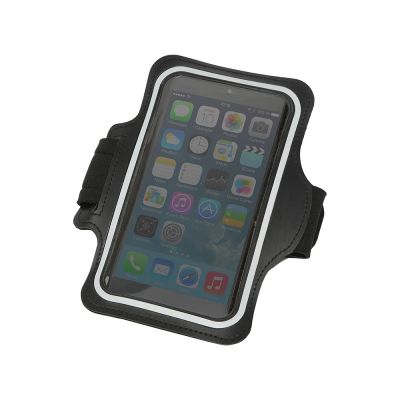 Спортивный чехол на руку для телефона Athlete, черный-0