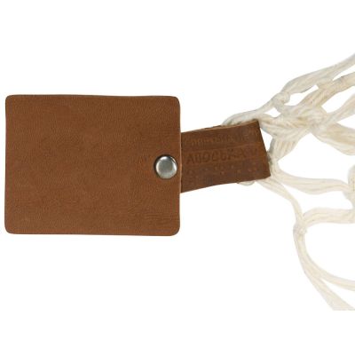 Авоська Dream М old style 15 литров с кожаными ручками, натуральный (19)-4