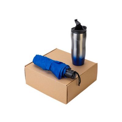 Подарочный набор On the go с термокружкой и зонтом-3