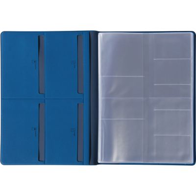 Органайзер Favor 2.0 для семейных документов на 4 комплекта документов, формат А4, синий-9