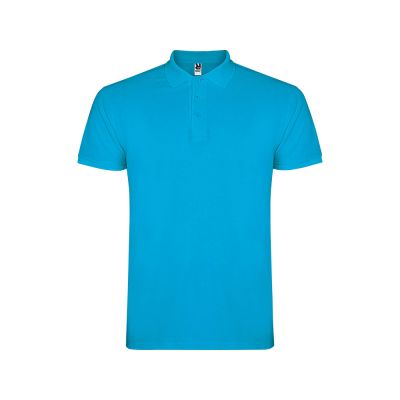 Рубашка поло Star мужская, бирюзовый-0