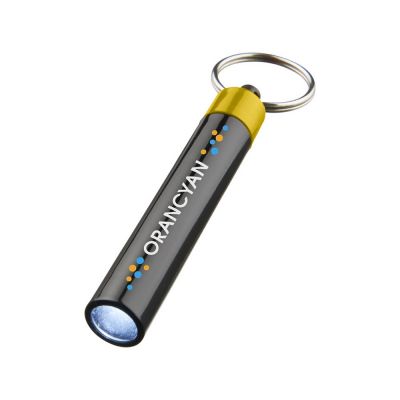 Брелок-фонарик Retro, желтый-2