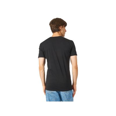 Футболка HD Fit короткий рукав с эластаном, мужская, чёрный-2