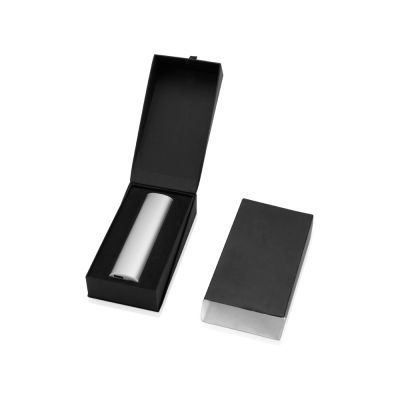 Портативное зарядное устройство Спайк, 8000 mAh, серебристый-5