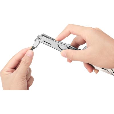 Мультитул Rocktol 29 в 1 со сменными резцами и пилой, нержавеющая сталь, нейлоновый чехол-9