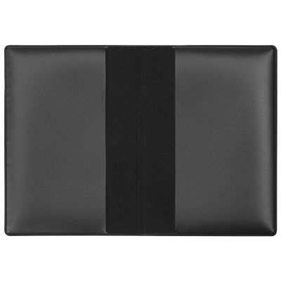 Классическая обложка для паспорта Favor, черная-3