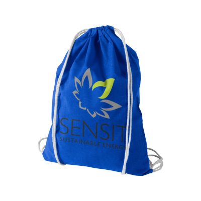 Рюкзак хлопковый Oregon, ярко-синий-2