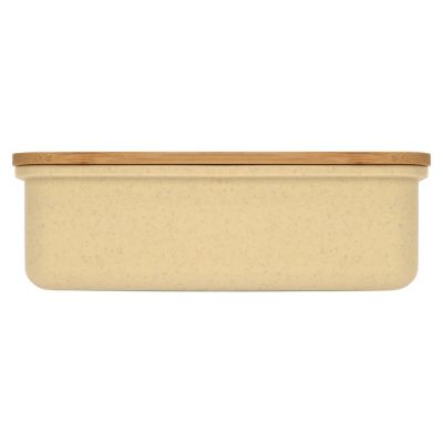 Ланчбокс Lunch с крышкой, бежевый-4