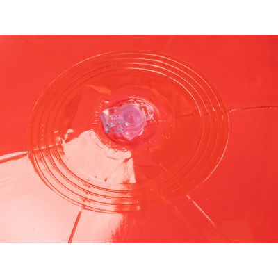 Надувной пляжный мяч Kipar, красный-1