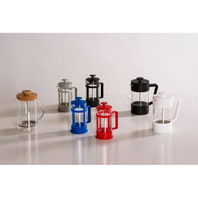 Пластиковый френч-пресс Savor, 350 мл, синий-4