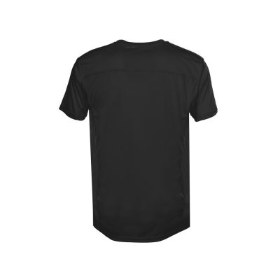 Мужская спортивная футболка Turin из комбинируемых материалов, черный-8