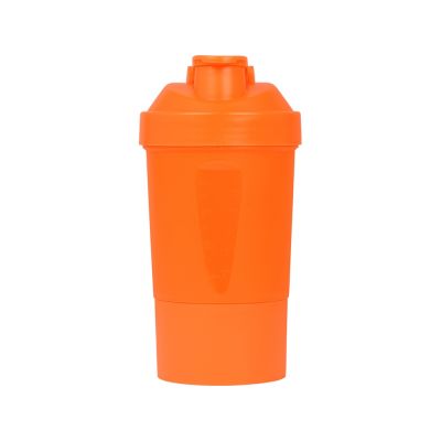 Шейкер для спортивного питания Level Up, оранжевый-4