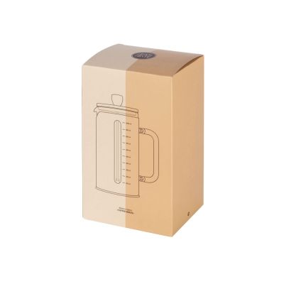 Френч-пресс в стальном корпусе и ручкой из бамбука Coffee break, 1000 мл-7