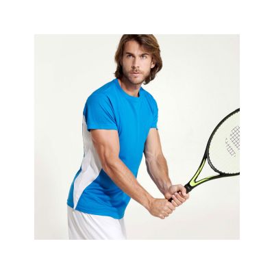 Спортивная футболка Tokyo мужская, королевский синий/белый-4