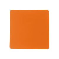 ПАТЧ КВАДРАТ soft-touch (оранжевый ) 5,5 х 5,5 см
