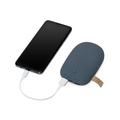 Внешний аккумулятор в форме камня Stone, 7800 mAh, темно-серый-1
