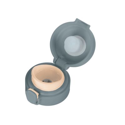 Вакуумная термокружка Waterline c кнопкой Guard, 400 мл, тубус, антрацит-4