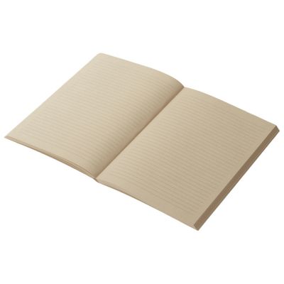 Блокнот А5 Adiantum из переработанного тростника, 80 листов, гибкая обложка, натуральный-1