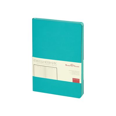 Ежедневник недатированный А5 Megapolis Color Flex New, морская волна-0