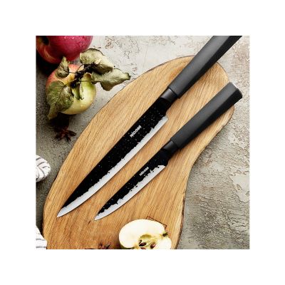 Набор из 5 кухонных ножей на магнитном блоке, NADOBA, серия HORTA-2