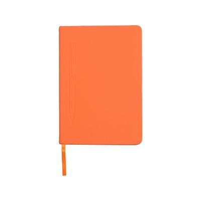 Блокнот А5 Magnet 14,3*21 с магнитным держателем для ручки, оранжевый-3